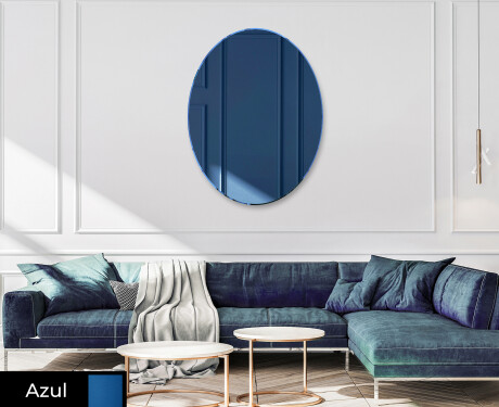 Ovalados espejos de colores decorativo  de pared L179 #3