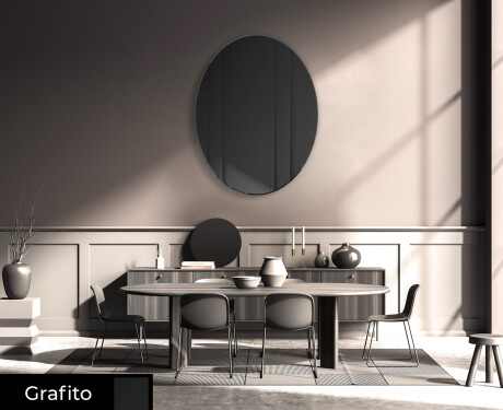 Ovalados espejos de colores decorativo  de pared L179 #5