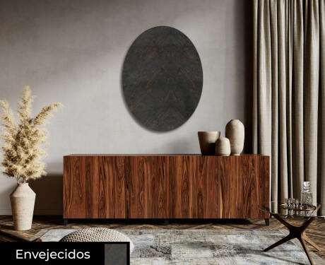 Ovalados espejos de colores decorativo  de pared L179 #6