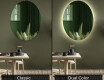 Ovalados espejos de colores decorativo  de pared L179 #9