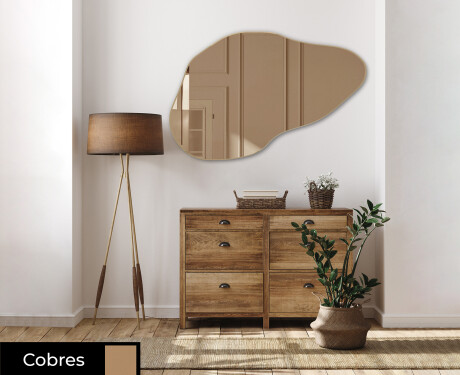 Irregulares modernos espejo decorativos L180 #2
