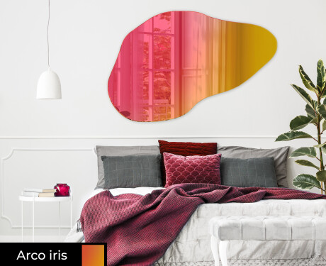 Irregulares modernos espejo decorativos L180 #7