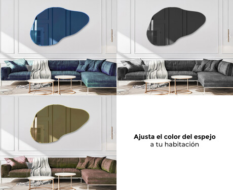 Irregulares modernos espejo decorativos L180 #10