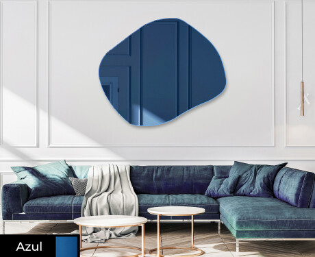 Irregulares espejos de colores decorativo de pared L181 #3