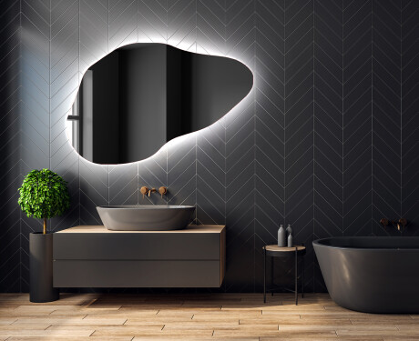 Espejo de baño LED de forma irregular P221 #2