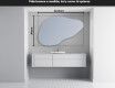 Espejo de baño LED de forma irregular P221 #3