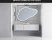 Espejo de baño LED de forma irregular P222 #3
