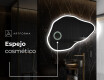 Espejo de baño LED de forma irregular P222 #4