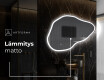 Espejo de baño LED de forma irregular P222 #8