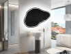 Espejo de baño LED de forma irregular P223 #9