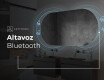 Espejo ovalado baño con luz L229 #6