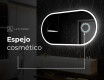 Espejo ovalado baño con luz L230 #5