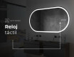 Espejo ovalado baño con luz L230 #8