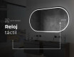 Espejo ovalado baño con luz L231 #8