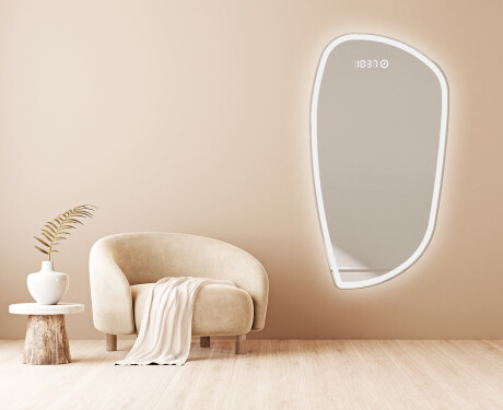 Espejo de baño LED de forma irregular I222 #4