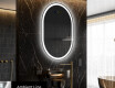 Espejo ovalado baño con luz L230 - Vertical #3