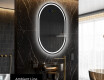 Espejo ovalado baño con luz L231 - Vertical #3