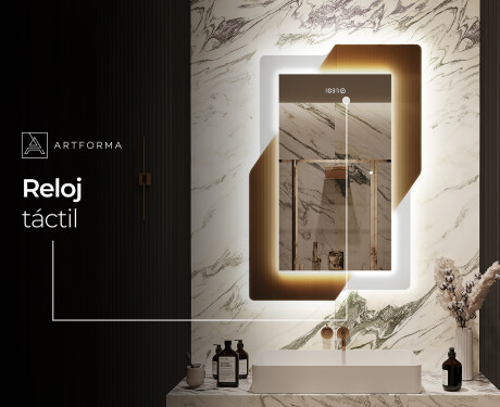 Espejos LED grandes de pared - Retro #6