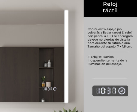 Marco espejo para baño con luz - Superlight #4