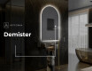 Espejo de baño LED de forma irregular Y221 #8