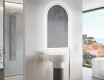 Espejo de baño LED de forma irregular Y222
