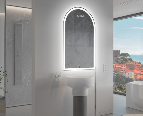 Espejo de baño LED de forma irregular Y222 #9