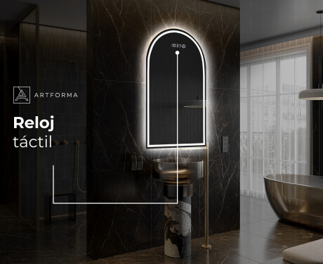 Espejo de baño LED de forma irregular Y223 #7