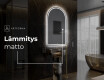 Espejo de baño LED de forma irregular Y223 #8