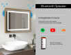 Rectangular espejo vintage con luz LED - FrameLine L15 #11