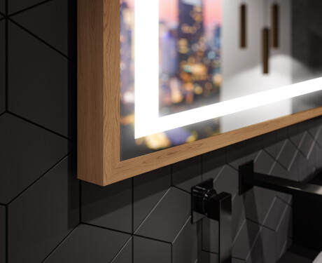 Espejo de baño con iluminación LED y marco - FrameLine L15 #3
