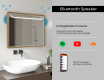 Rectangular espejo vintage con luz LED - FrameLine L128 #11