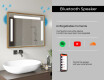 Rectangular espejo vintage con luz LED - FrameLine L134 #11