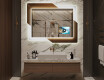 Espejo de baño con luz - Retro