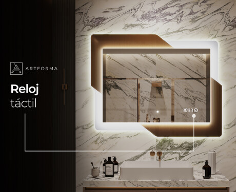 Espejo de baño con luz - Retro #6