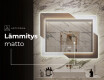 Espejo de baño con luz - Retro #8