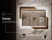Espejo de baño con luz - Retro #10