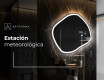 Espejo de baño LED de forma irregular R222 #7