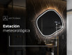 Espejo de baño LED de forma irregular R223 #7