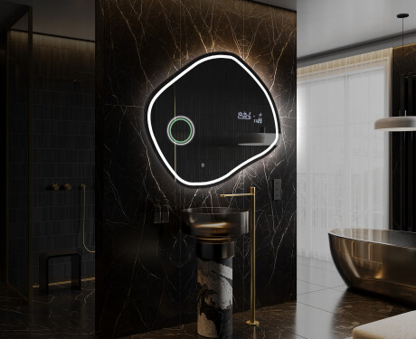 Espejos decorativos de pared con LED R223 #10