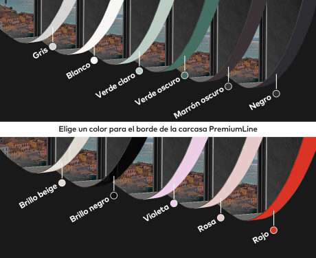 Irregular Espejo baño con luz LED SMART C222 Google #6
