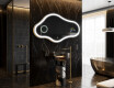 Irregular Espejo baño con luz LED SMART C222 Google #8