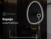 Espejo de baño LED de forma irregular SF221 #5