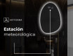 Espejo de baño LED de forma irregular SF221 #7