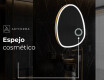 Espejo de baño LED de forma irregular SF222 #6