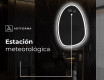 Espejo de baño LED de forma irregular SF222 #9