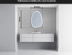 Espejo de baño LED de forma irregular SF222 #4