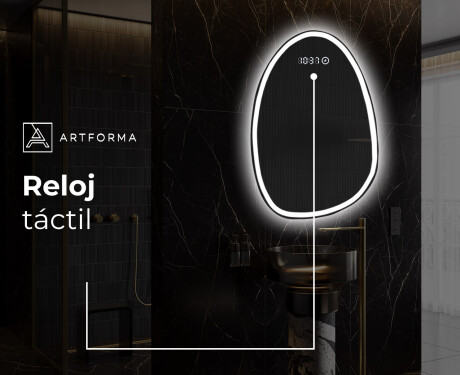 Espejo de baño LED de forma irregular SF222 #8