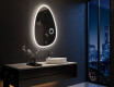Espejo de baño LED de forma irregular SF222 #10