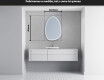 Espejo de baño LED de forma irregular SF223 #5