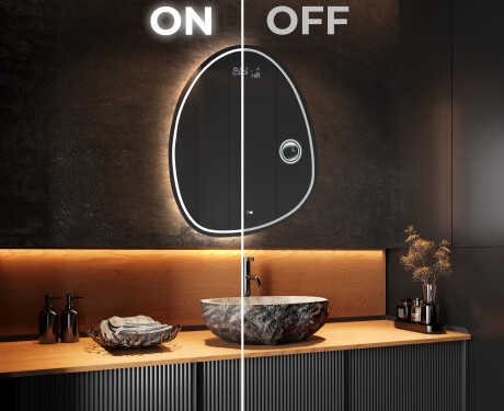 Espejo de baño LED de forma irregular SF223 #3